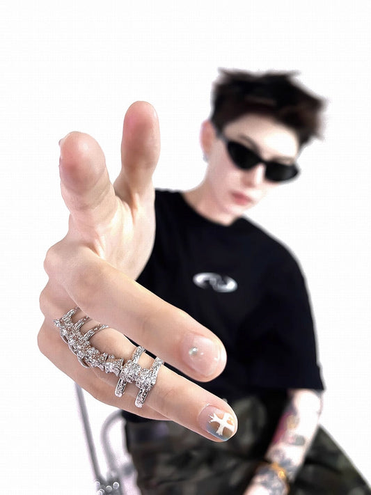 Skeleton Elf Open Ring