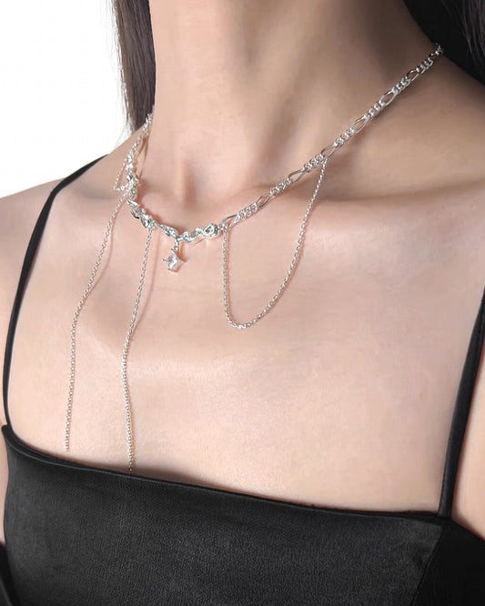 Nebula Tassel Necklace