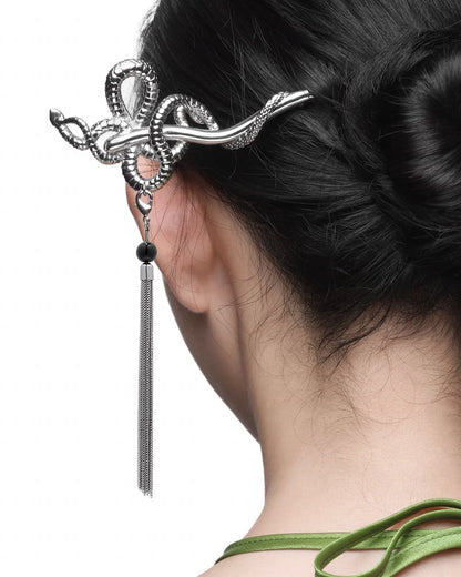 Spirit Snake Tassel Hairpin