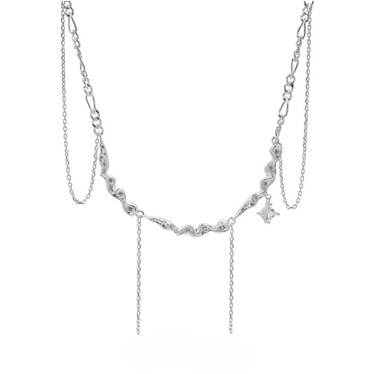 Nebula Tassel Necklace
